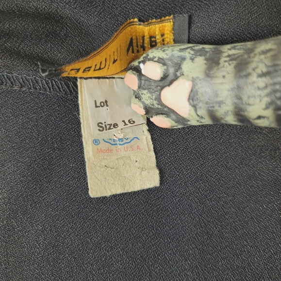 GEMINI NITES Women's Blazer. Size 16. Vintage. Black Beaded 1980s Dressy Jacket. - Picture 16 of 16